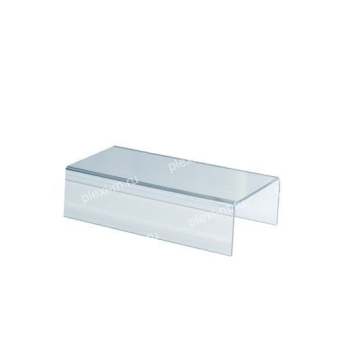 Подставка лесенка из оргстекла 20x10х5 см, толщина 2 мм, PL-1050100-200T2